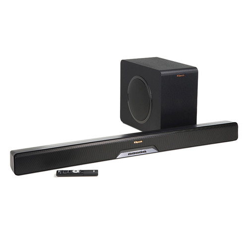 Klipsch Stream Reference RSB-14 135W 2.1-Channel Wireless Soundbar System (Black)