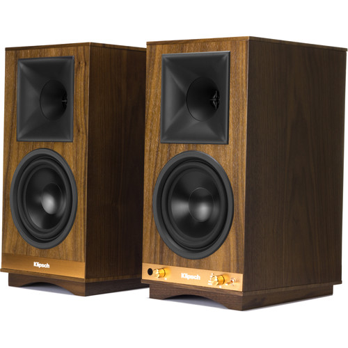 Klipsch The Sixes 2-Way Powered Bookshelf Loudspeakers 1063287
