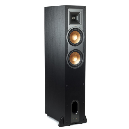 Klipsch Reference R-26FA Dolby Atmos Floorstanding Speaker (Black, Single)