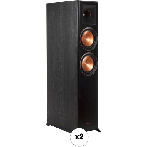 Klipsch Reference Premiere RP-6000F 2-Way Floorstanding Speaker Pair Kit (Ebony)