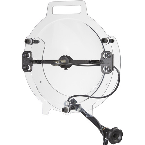 Klover MiK 16 Hard-Mount Parabolic Collector Dish for Lavalier and Small-Diaphragm Microphones (16", Mounting Bracket)