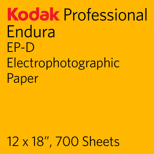 Kodak PROFESSIONAL ENDURA EP-D Electrophotographic Paper (12 x 18", 700 Sheets)