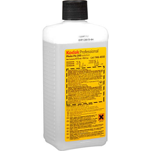 Kodak Photo-Flo 200 Solution (16 oz, 01/15 Expiration)
