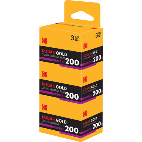 Kodak Eastman GOLD 200 Color Negative Film 7518327 B&H Photo