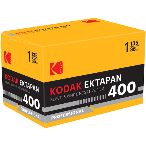 Kodak Ektapan 400 Black and White Negative Film (35mm Roll Film, 36 Exposures)