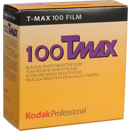 Kodak Professional T-Max 100 Black and White Negative Film (35mm Roll Film, 100' Roll, Expired 1/2026)