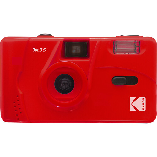 Kodak M35 Film Camera with Flash (Flame Scarlet)