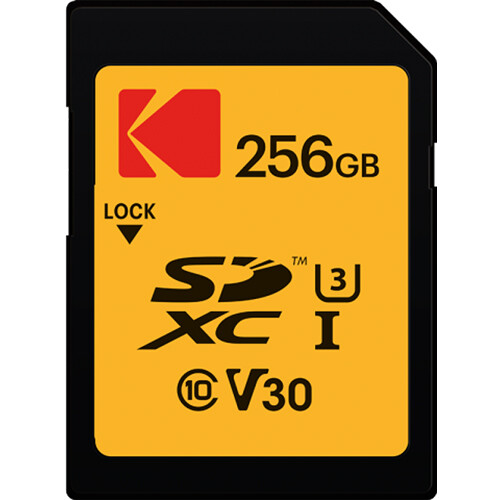 Kodak 256GB Ultra Performance UHS-I SDXC Memory Card
