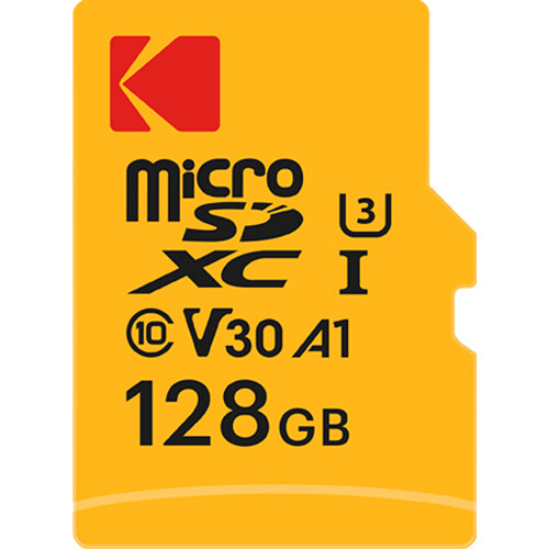 Kodak 128GB Ultra Performance UHS-I microSDXC Memory Card with SD Adapter