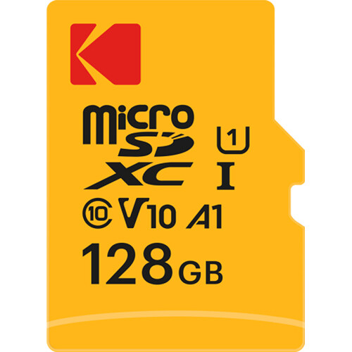 Kodak 128GB Premium Performance UHS-I microSDXC Memory Card with SD Adapter