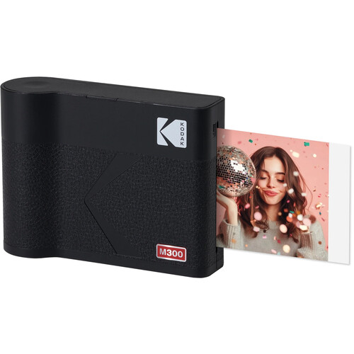 Kodak Mini 3 Era Wireless Portable Photo Printer (Black)