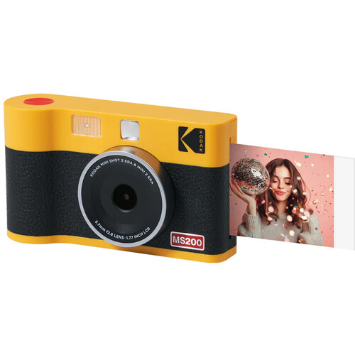 Kodak Mini Shot 2 Era Instant Camera & Photo Printer (Yellow)