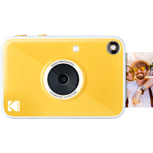 Kodak PRINTOMATIC+ 10MP Instant Digital Camera (Yellow)