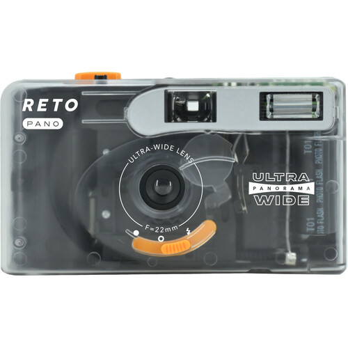 Reto Project PANO 35mm Film Camera (Sheer White)