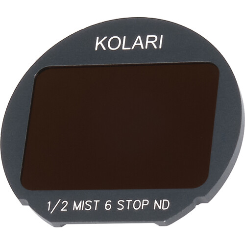 Kolari Vision Magnetic Clip-In Filter for FUJIFILM X-Mount (1/2 Mist Diffusion and 6-Stop ND)