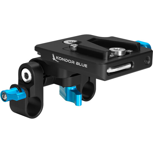 Kondor Blue Mini V-Mount Swivel Kit (Raven Black) KB-MVPS-BK B&H