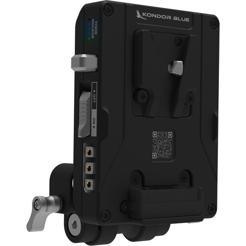 Vマウントプレート Kondor Blue Pro Battery Plate with Swiveling Rod KB-PROVMP-BK