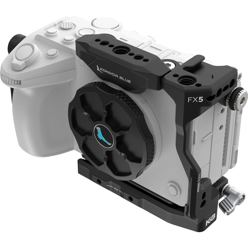 Kondor Blue Hybrid Camera Cage for Sony FX5 KB-SFX5-CO-BK B&H