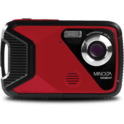 Minolta MN30WP Waterproof Digital Camera (Red)