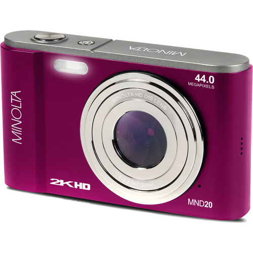 Minolta MND20 Digital Camera (Magenta)