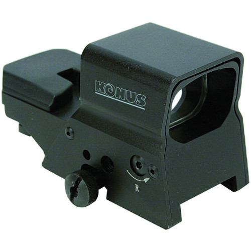 Konus SIGHT-PRO R8 1x USB Rechargeable Rifle Sight (8 Red-Green Reticles)
