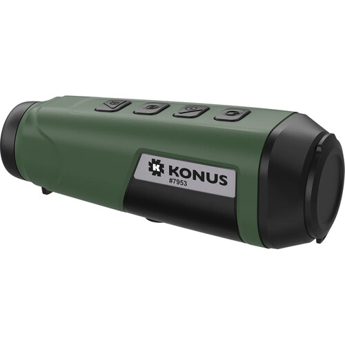 Konus 0.6x-2.4x Flame Thermal Monocular (Green)