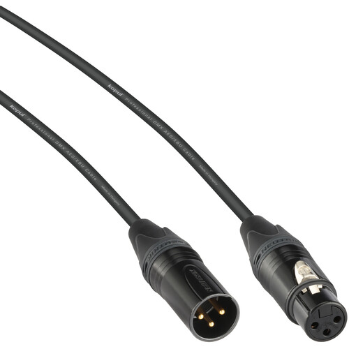 Kopul Studio Pro 3-Pin DMX Cable with Neutrik Connectors (5')