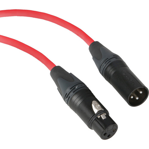 Kopul Premium Performance 3000 Series Neutrik XLR Male to XLR Female Microphone Cable (15', Red)