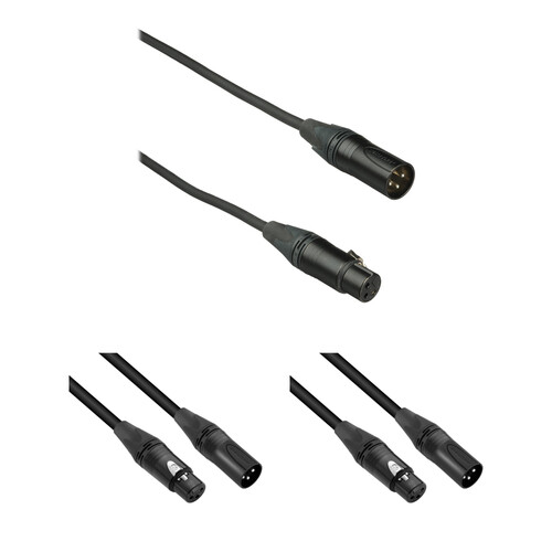 Kopul Studio Elite 4000 Series XLR M to XLR F Patch Cable Kit