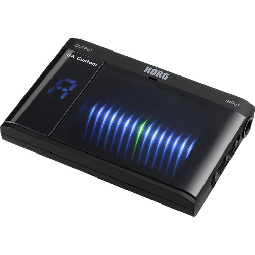 Korg GA Custom Chromatic Tuner for Guitar and Acoustic Instruments (black)