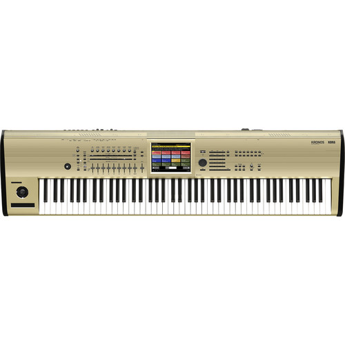 88G Korg Kronos 88 - Music Workstation with SGX-2 Engine KRONOS8GLD