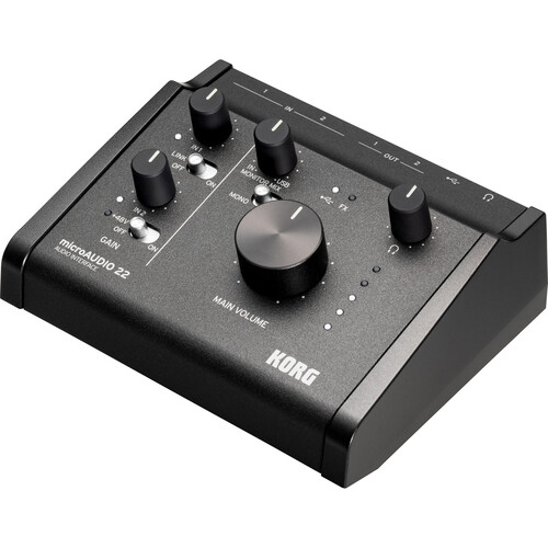 Korg microAudio 22 2x2 USB-C Audio Interface