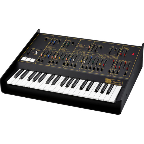 Korg ARP Odyssey FS Analog Synthesizer with Full-Sized Keys (Black/Gold)