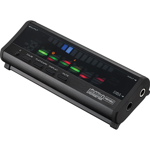 Korg Pitchblack Portable Polyphonic Tuner (Black) PB04BK B&H
