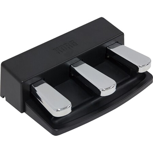 Korg PU-2 3-Pedal Unit for Digital Pianos (Black)