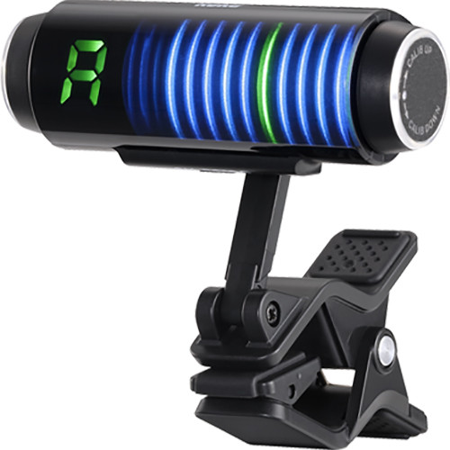 Korg Sledgehammer Custom 100 Clip-On Guitar & Bass Tuner (Black)