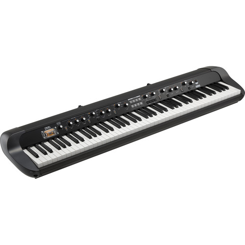 Korg SV-2 88-Key Vintage Stage Piano (Black) SV288 B&H Photo