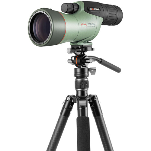 Kowa TSN-55S Spotting Scope and Vesta GO 264CV12 Tripod Kit