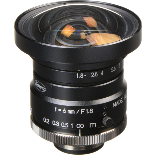 Kowa C-Mount 6mm f/1.8-16 1