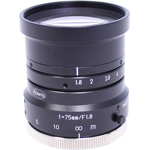 Kowa LM75HC C-Mount 75mm Fixed Lens