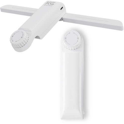 KraftGeek LumiLight Portable Music Stand Light with 1/4" Thread (White)