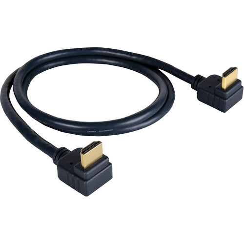 Kramer High-Speed Right-Angle HDMI Cable with Ethernet (6')