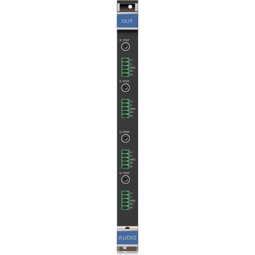 Kramer 4-Output Analog & Digital Audio Card for VS-3232DN Matrix Switcher (F-32)