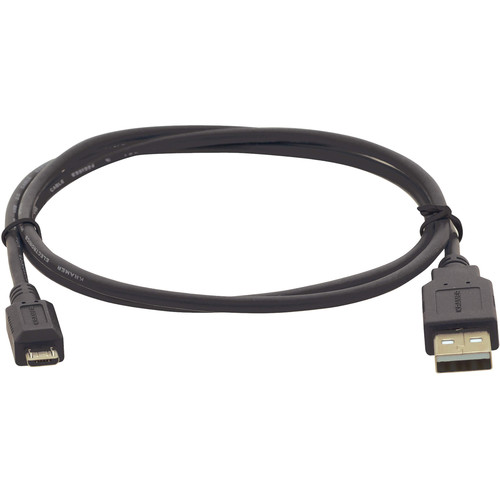 Kramer USB 2.0 Type-A Male to Micro USB 2.0 Type-B Male Cable (15')