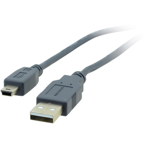 Kramer USB 2.0 Type-A Male to Mini-B Cable (15')