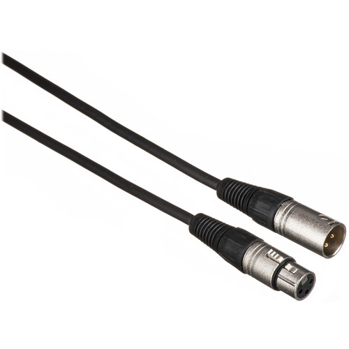 Kramer 3-Pin XLR Male to 3-Pin XLR Female Quad-Style Cable (15')