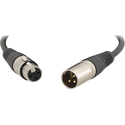 Kramer 3-Pin XLR Male to 3-Pin XLR Female Quad-Style Cable (25')
