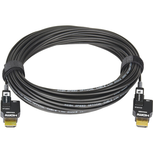 Kramer CLS-AOCH/60 Active Optical HDMI Cable with Detachable HDMI Connectors (295')