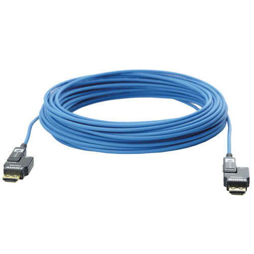 Kramer Plenum-Rated High-Speed Fiber Optic HDMI Cable with Removable Connectors (131')