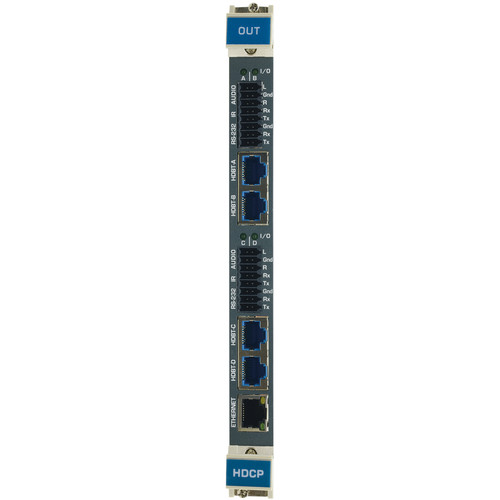 Kramer 4-Channel 4K60 4:2:0 HDMI over Extended Reach HDBaseT Output Card